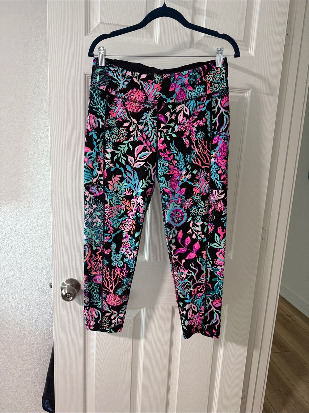 Lilly Pulitzer Kids Bottoms Black with Multicolor Trim